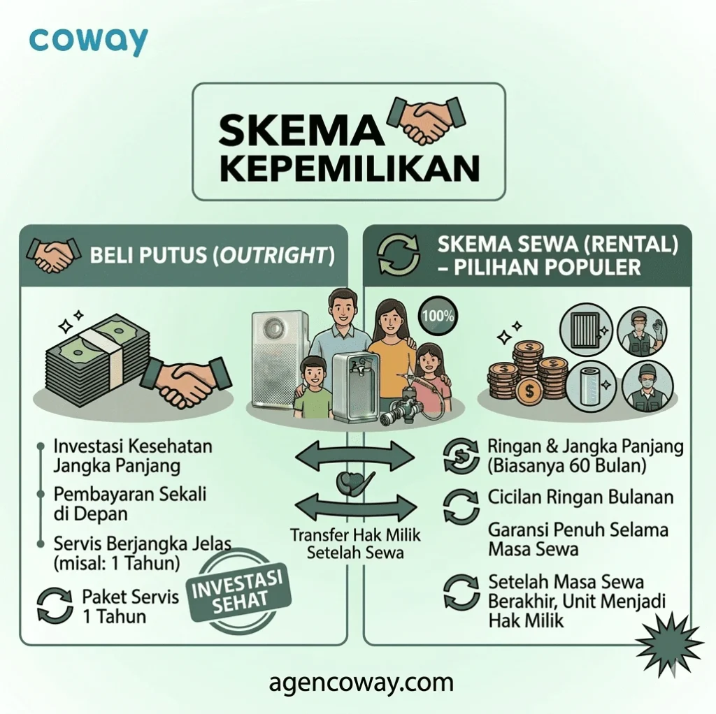Home skema kepemilikan coway
